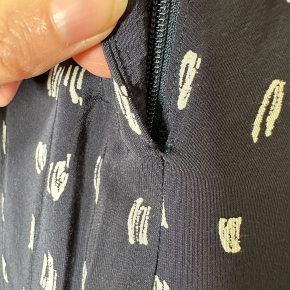 MM Lafleur The Flynn Trouser Nay Ikat Print Size 4 - Picture 4 of 11